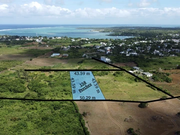 For Sale – Agricultural Land 6,669 m2 ( Convertible ) – Trou D’eau Douce