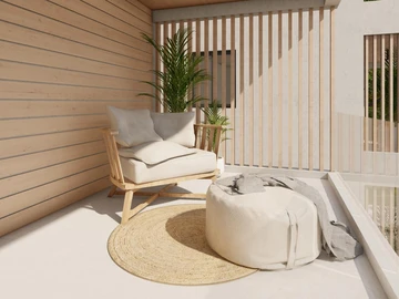 Penthouse de 3 Chambres