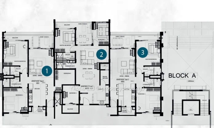 New Apartment (R+3) For Sale In Péreybère