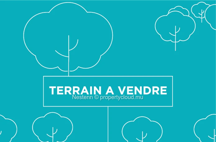 Terrain résidentiel de 1057 m² dans un morcellement privé