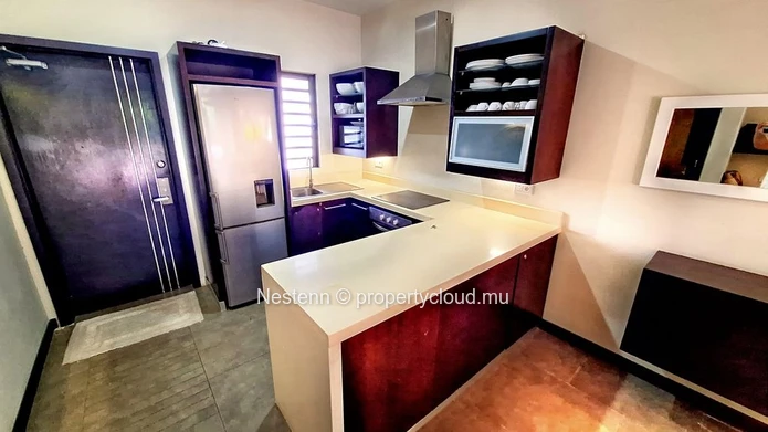 Appartement de 2 chambres en rez-de-jardin