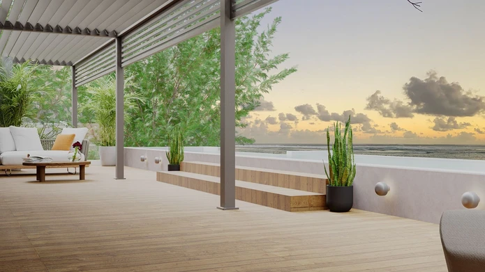 Luxury 3-Bedroom Penthouse with Private Pool in Riambel