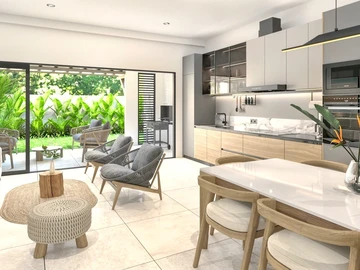 Townhouse, Duplex de 3 Chambres