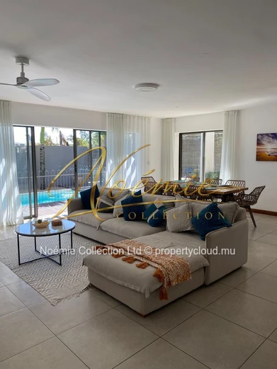3-Bedroom Furnished Villa with Private Pool in Pereybere (Sole Mandate)
