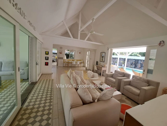 Pointe aux Canonniers - Maison typique mauricienne de 3 chambres avec piscine (Mandat exclusif)