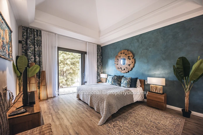 Villa à vendre à Tamarina Golf Estate – 4 chambres, vue golf à Tamarin, Île Maurice