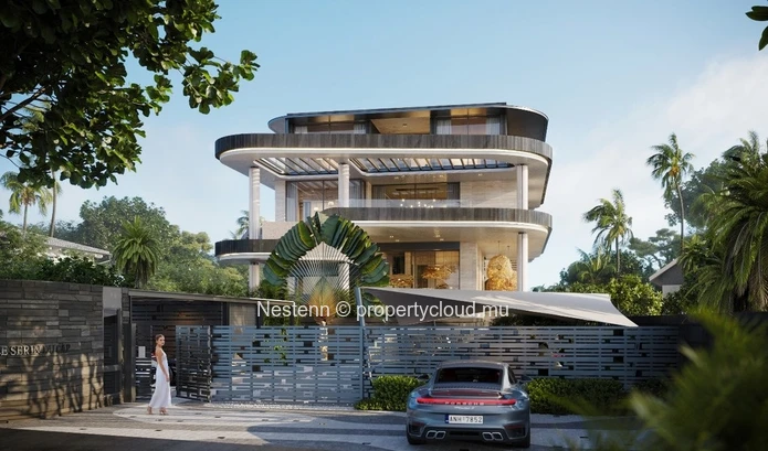 1er étage + mezzanine – Vue sur la mer