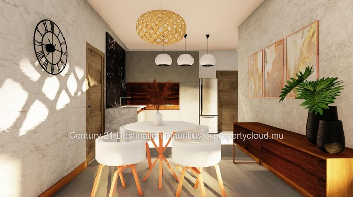 Three-bedroom apartment near the sea