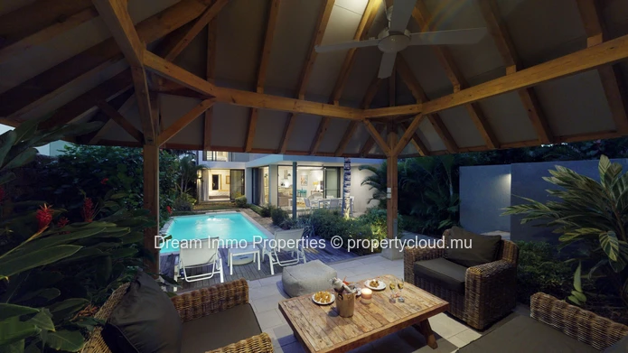 3-bedroom villa in an estate between the sea and the mountains in Black River - Mauritius