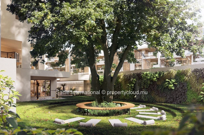 Appartement R+2 à vendre à Bain Boeuf, 70m², 2 chambres, piscine commune, garage, parking, jardin