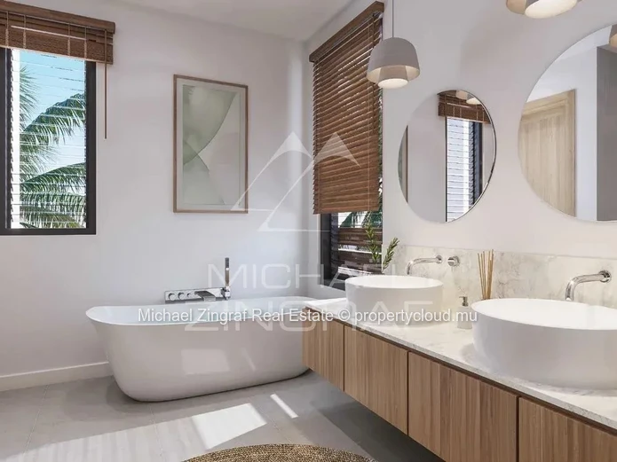 Mauritius – Elegant 3-Bedroom Beachfront Apartment in Tamarin