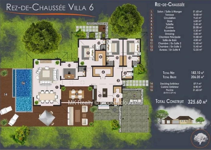 Villa À Vendre À Rivière Noire