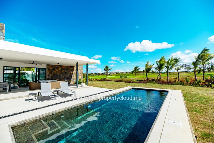 Haute Rive - Villa moderne de 4 chambres avec vue sur le golf