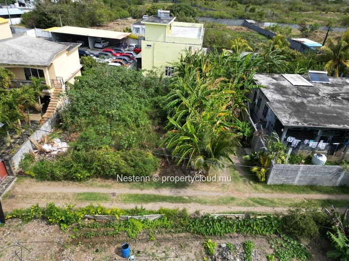 Plot of residential land of 430m² 