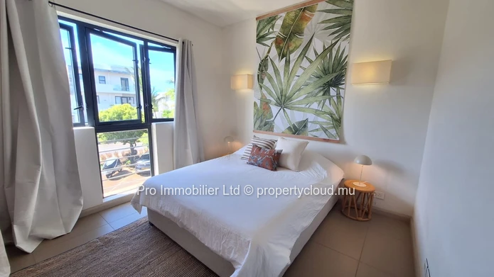Appartement chaleureux et joliment meublé au premier étage à louer  Azuri Ocean & Golf Village, Roches Noires