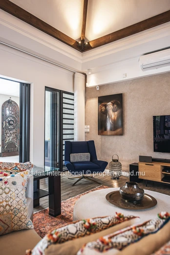 Villa à vendre à Tamarina Golf Estate – 4 chambres, vue golf à Tamarin, Île Maurice