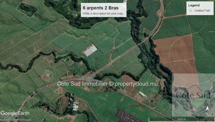 Terrain agricole de 6 arpents à vendre à Deux Bras, Île Maurice