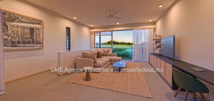 Magnifique villa sur le golf avec une vue mer
