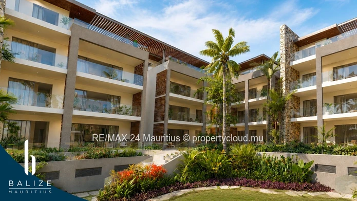Penthouse 3 ch. avec piscine, étrangers acceptés – Cap Malheureux