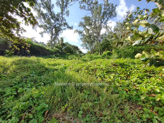 Terrain exclusif en bord de mer 
