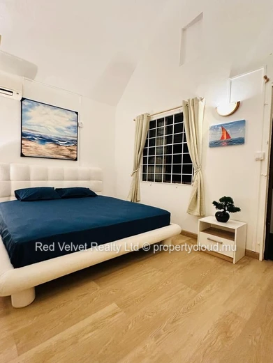 Beachfront Duplex for Rent on the West Coast | Direct Beach Access & Le Morne Views