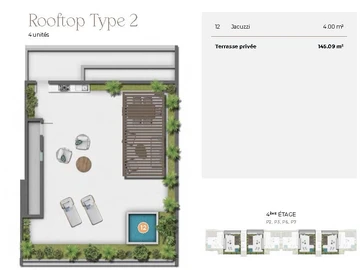 3 Bedroom Penthouse