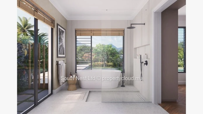Architectural Luxury Villa for Sale in Tamarin | Exclusive West Coast Living 