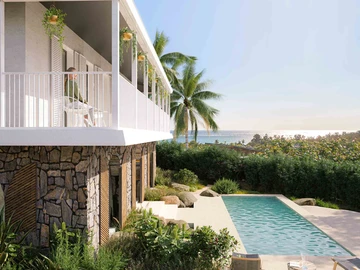  Stunning bedroom villa for sale in Baie Du Cap, offering breathtaking views and luxurious living.