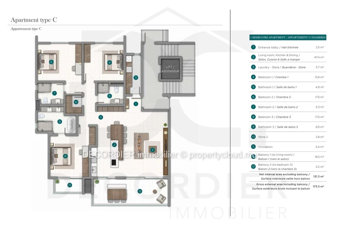 Magnifique appartement à Pointe aux Canonniers