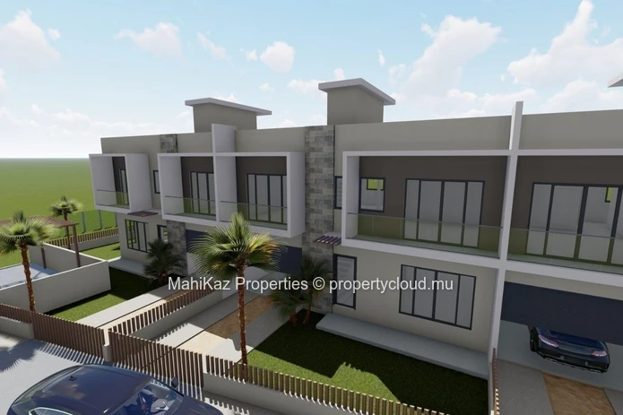 New Luxury Townhouse Project For Sale – Green Creek, Flic en Flac