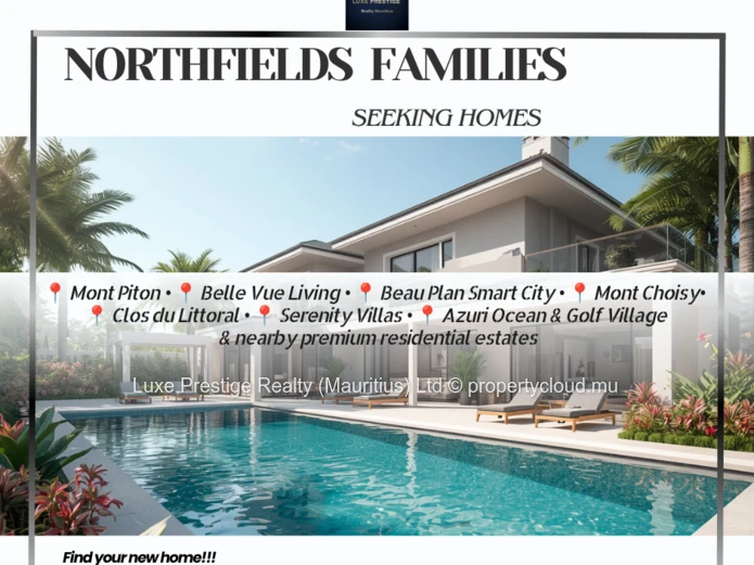 Luxury Family Villa for Rent in Domaine de Belle Vue & Bois Chandelle | Close to Northfields International School
