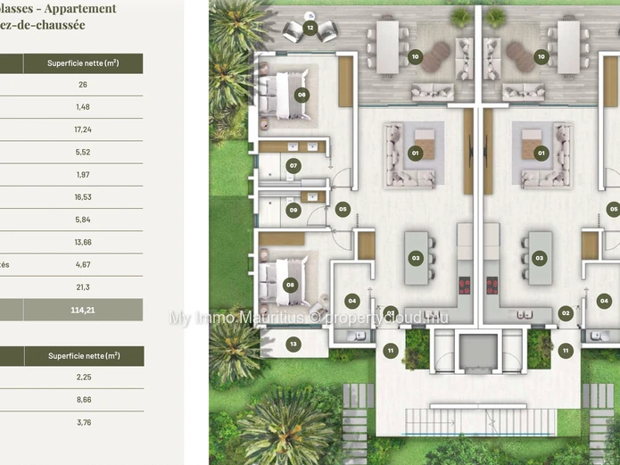  Spacieux appartement 2 chambres dans la Smart City de l’Est – Beach Club et golfs