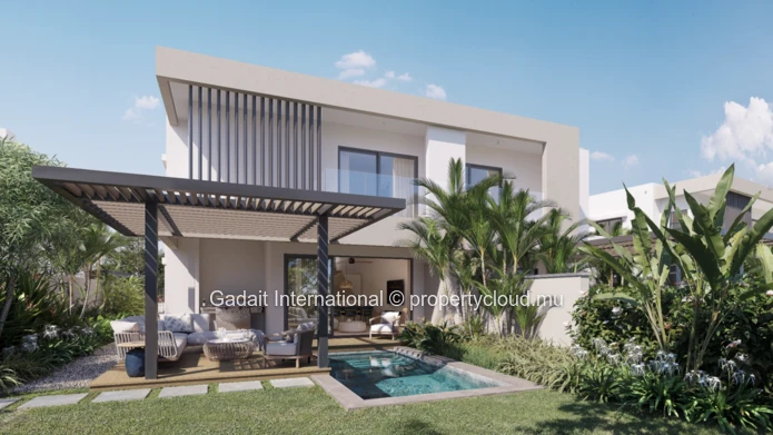 Townhouses modernes à Azuri | Un art de vivre côtier exclusif sur la côte nord-est de l'île Maurice