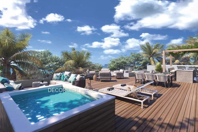 Superbe penthouse à Pointe aux Canonniers