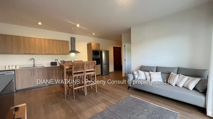 Appartement moderne de 2 chambres à louer à Tamarin