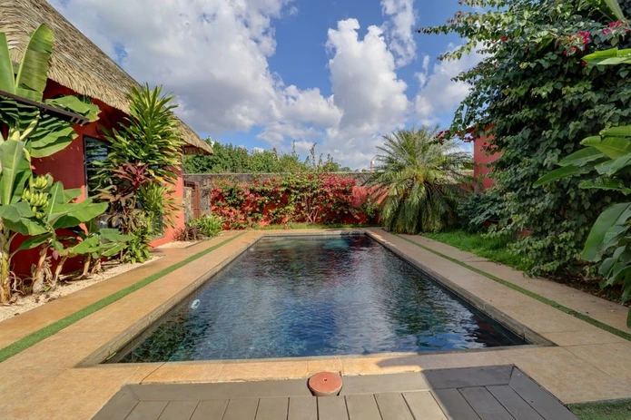 Charming villa in a secure residence in Pointe aux Piments