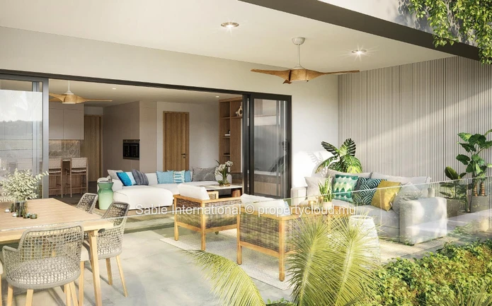 Luxury Penthouse with Private Pool in Trou aux Biches - 225m² Living Space - Close to Amenities - Fitness Room 