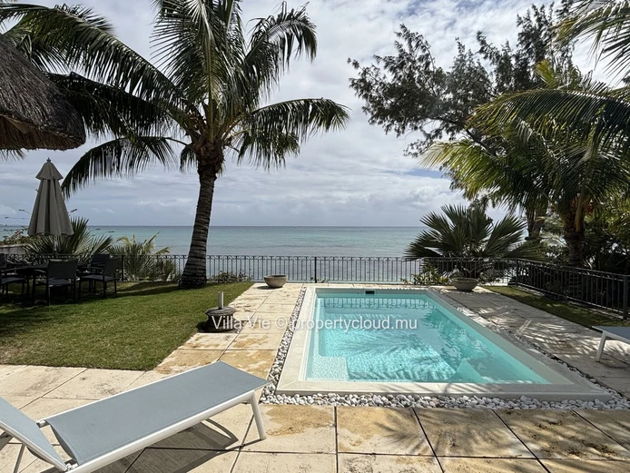 Pointe aux Canonniers - Maison de 3 chambres sur la mer, avec piscine