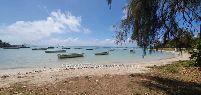 Beachfront Furnished Duplex For Sale In Grand Gaube