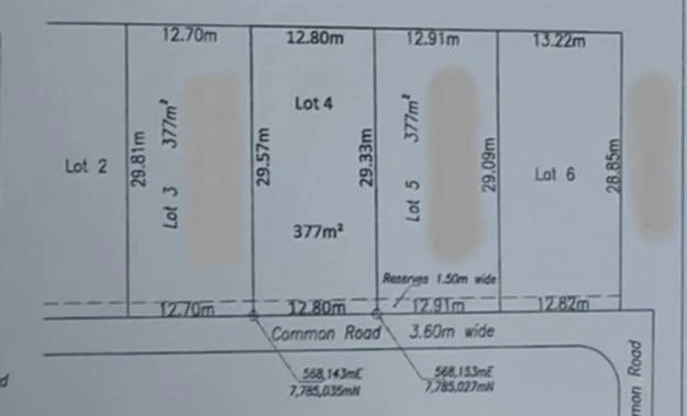 À vendre : terrain résidentiel de 9 perches à Goodlands
