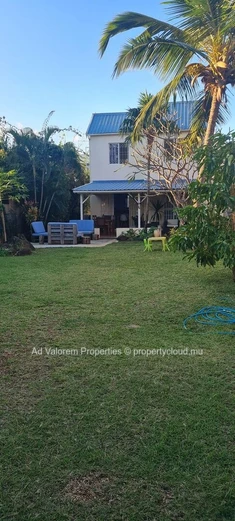3-Bedroom House for Sale in Tamarin with Garden
