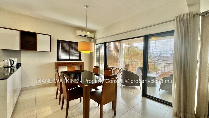 Sea-View Furnished Duplex Apartment for Rent in Tamarin