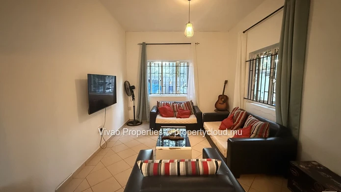 Appartement meublé de 2 chambres à louer à Pointe aux Sables - 30 000 Rs par mois