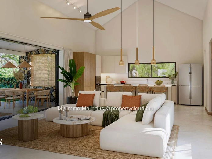 Contemporary villa on the east coast of Mauritius