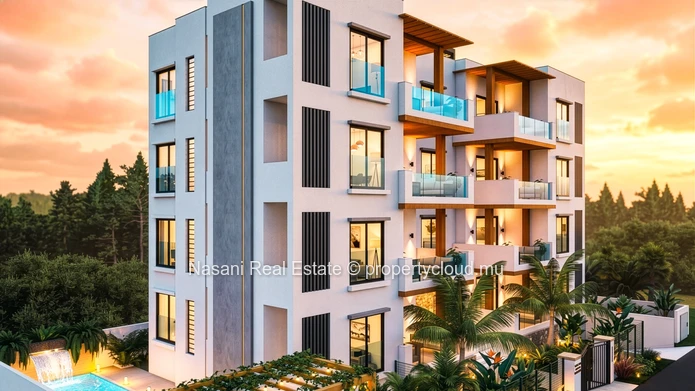 3-bedroom apartment in a private and exclusive 8 apartment building.