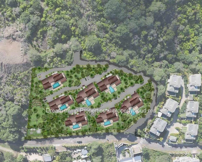 Splendid Ultra Luxurious 5 Bedroom Villas With Sea & Morne Views - Black River