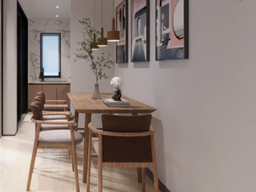 Appartement de 3 Chambres