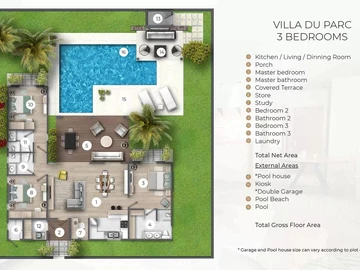 2 Bedroom Villa