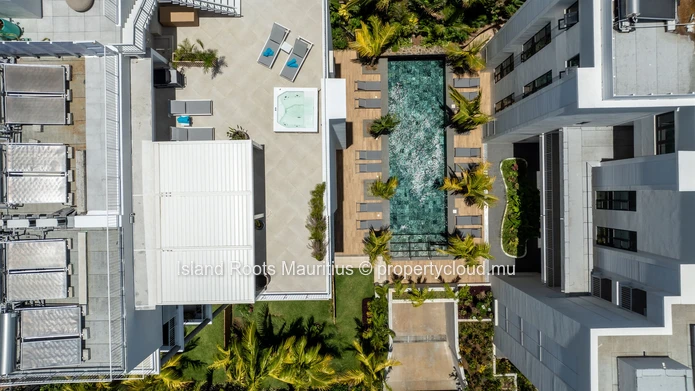 Seaview luxury penthouse located at Pointe Aux Canonniers