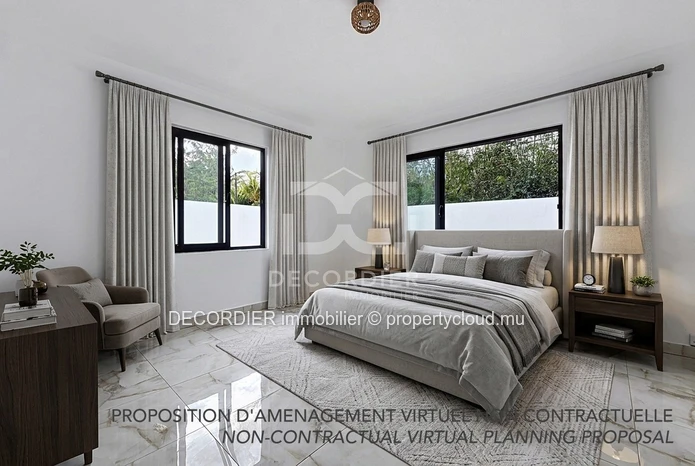 À VENDRE – Maison de plain-pied avec piscine et grand jardin